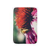 Tapis De Bain Miel Abeille Sur Le Confleur Fermer  (Devant (Vertical))
