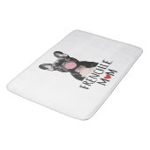 Tapis De Bain Mignon bouledogue français (Angle)
