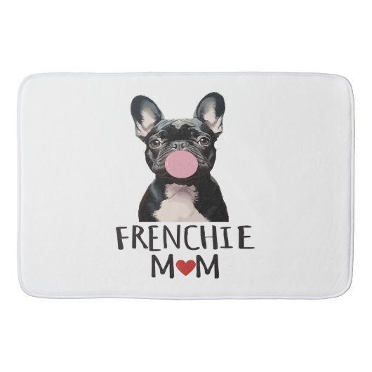 Tapis De Bain Mignon bouledogue français (Devant)