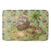 Mignon motif d'aventure pirate