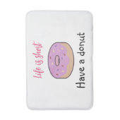 Tapis De Bain Mignonne Avoir Une Donut (Devant (Vertical))