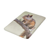 Tapis De Bain Mignonne chipmunk (Angle)