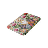 Tapis De Bain Mignonne/Colorée Printemps/Pâques (Angle)