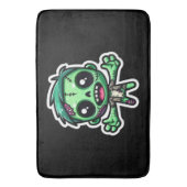 Tapis De Bain Mignonne, drôle de zombie (devant Vertical)
