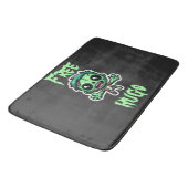 Tapis De Bain Mignonne, drôle de zombie (Angle)
