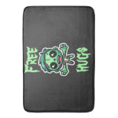 Tapis De Bain Mignonne, drôle de zombie (devant Vertical)