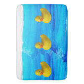 Tapis De Bain Mignonne Mat Bain De Canard Jaune (devant Vertical)