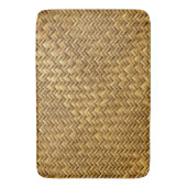 Tapis De Bain Milieu Baskeweave naturel Brown (devant Vertical)