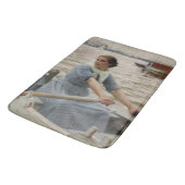 Tapis De Bain Milk Maid sur un bateau à rames (par Albert Edelfe (Angle)