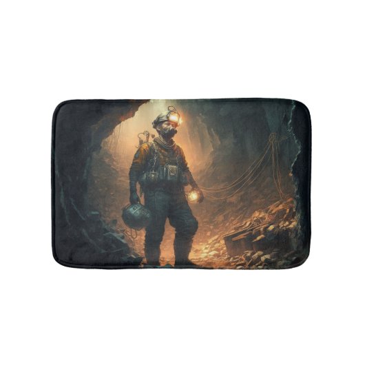 Tapis De Bain Mines dangereuses (Devant)