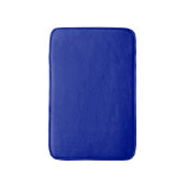 Tapis De Bain Mini bleu cobalt uni élégant moderne (Devant (Vertical))
