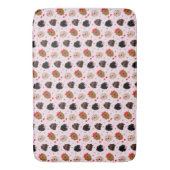 Tapis De Bain Mini Goldendoodle Chiens Valentines Day (devant Vertical)