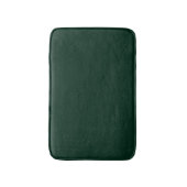 Tapis De Bain Mini pin foncé vert uni élégant (Devant (Vertical))