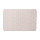 Tapis De Bain Minimal Wildflower Pattern with Dots (Devant)