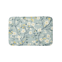 Minimaliste Fleur Bleue Pastel Douce