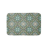 Tapis De Bain Mint Green Turquoise Art Tribal (Devant)