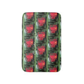 Tapis De Bain Minuscule caravane rouge tzigane customisée (Devant (Vertical))