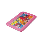 Tapis De Bain Miraculeux Chaque fille est un super héros (Angle)
