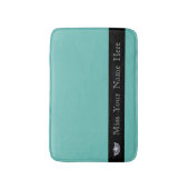 Tapis De Bain Miss America Argent Couronne (Devant (Vertical))