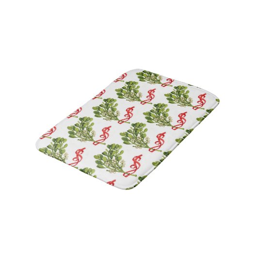 TAPIS DE BAIN ***MISTLETOE GALORE*** (Angle)