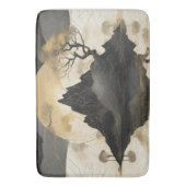Tapis De Bain Misty Mountain Black & Gold (devant Vertical)