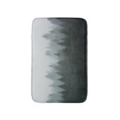 Tapis De Bain Misty Mountain Forest Brouillard d'automne (Devant (Vertical))