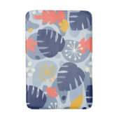 Tapis De Bain Mod Feuille Monstera Abstrait Hawaiien Tropical -B (Devant (Vertical))