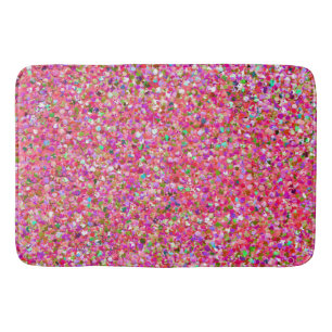 Tapis De Bain Mode #7 de peinture multicolore de parties