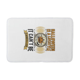 Tapis De Bain Mode de vie Halloween Typographie de citrouille vi