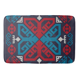 Tapis De Bain Mode géométrique classique mignon tendance coloré