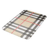 Tapis De Bain Mode géométrique écossaise motif (Angle)