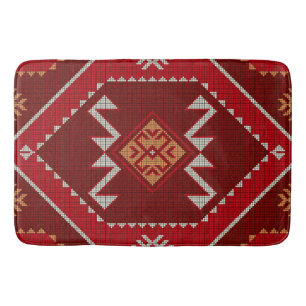 Tapis De Bain Mode géométrique vintage classique coloré tendance