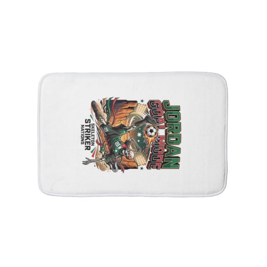 Tapis De Bain Mode Jordan Objectif Squelette Nations Striker Dyn (Devant)