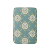 Tapis De Bain Modèle Damas avec éléments abstraits (Devant (Vertical))