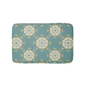 Tapis De Bain Modèle Damas avec éléments abstraits (Devant)