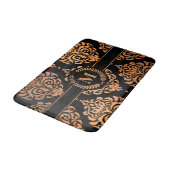 Tapis De Bain Modèle Damask (Angle)
