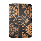 Tapis De Bain Modèle Damask (Devant (Vertical))