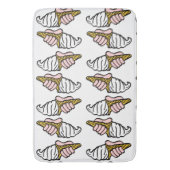 Tapis De Bain Modèle de cône de glace (devant Vertical)