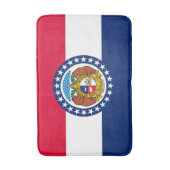 Tapis De Bain Modèle de drapeau d'État du Missouri (Devant (Vertical))