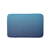 Tapis De Bain Modèle de gradient de bleu d'océan (Devant)