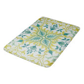 Tapis De Bain Modèle de plafond vert citron sans couture de Will (Angle)