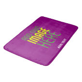 TAPIS DE BAIN MODÈLE DE TEXTE D'IMAGE SIMPLE MODERNE MODIFIABLE (Angle)