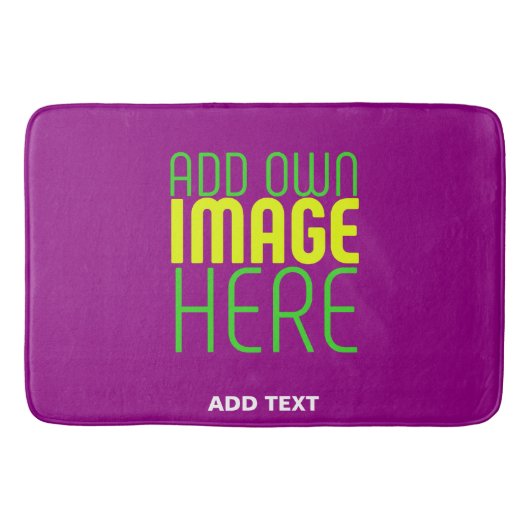 TAPIS DE BAIN MODÈLE DE TEXTE D'IMAGE SIMPLE MODERNE MODIFIABLE (Devant)