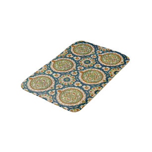 Tapis De Bain Modèle décoratif Vintage arabe floral