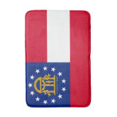 Tapis De Bain Modèle du drapeau de l'État de Géorgie (Devant (Vertical))