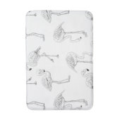 Tapis De Bain Modèle flamant (Devant (Vertical))