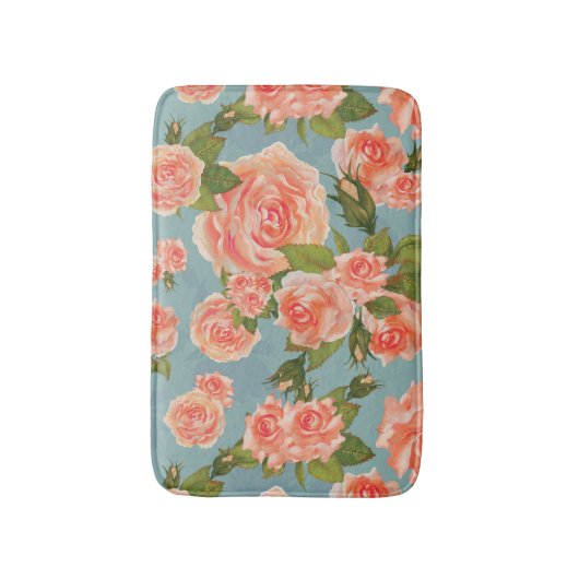 Tapis De Bain Modèle floral (Devant (Vertical))