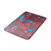 Tapis De Bain Modèle floral de Doodle (Angle)