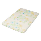 Tapis De Bain Modèle floral élégant (Angle)