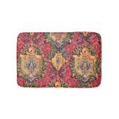 Tapis De Bain Modèle Floral Français Antique (Devant)